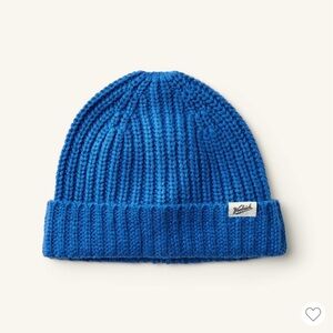 Woolrich Deep Blue Knit Hat